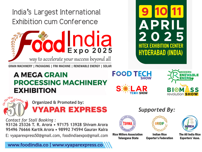 Food Grain Industry exhibition in india