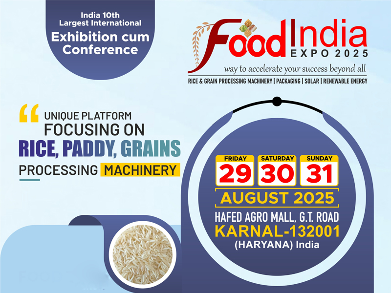 Food Grain Industry exhibition in india
